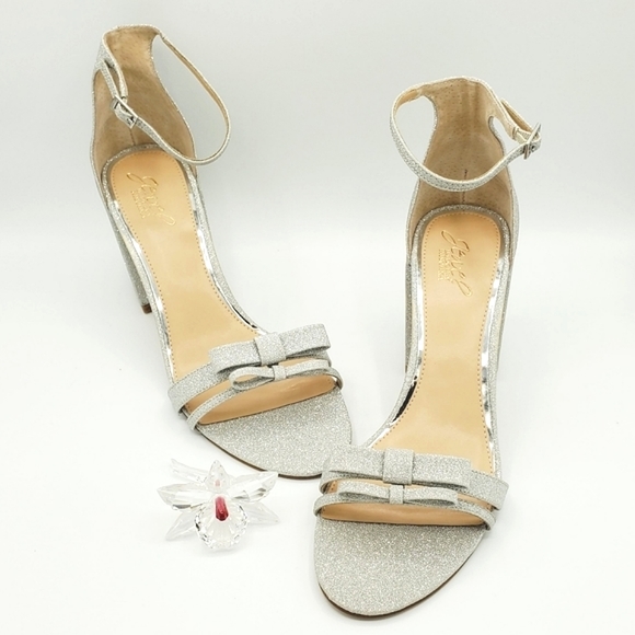 Badgley Mischka Jewel Rio heels NWOB - Picture 3 of 10